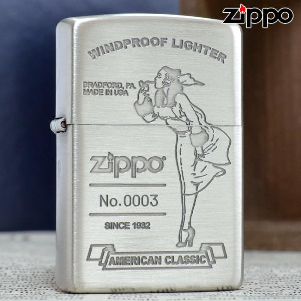 ZIPPO（ジッポー） ジッポーライター ガール アメリカンクラシック SV