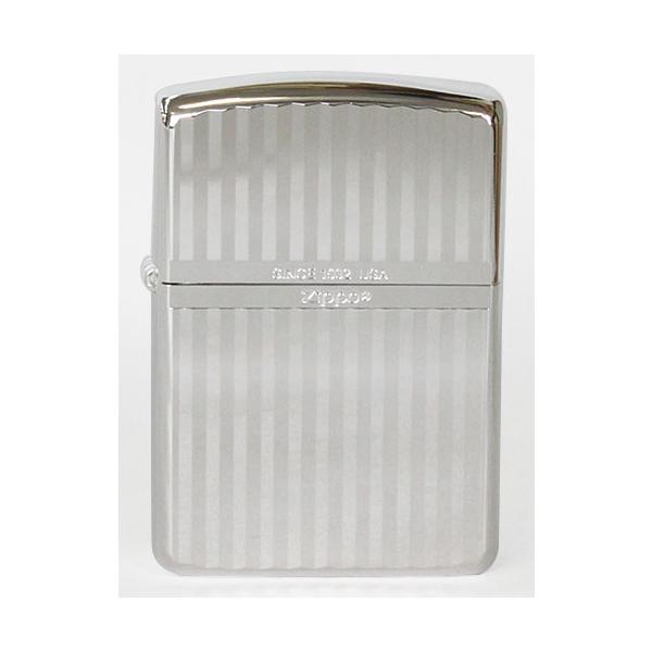 お値引き交渉可アーマー　笹柄　ツートン　逆打ち　zippo レアお値引き価格 ZIPPO アーマー「スタンダード」深彫2面加工 A.タテライン柄