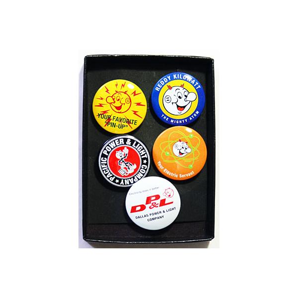 REDDY KILOWATT  E.バッジだけ5点セット | ジッポー ZIPPOライター ジッポライター