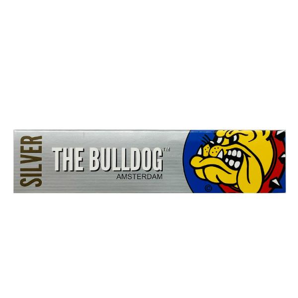【メール便対応】 Bulldog Silver キングサイズスリム チップ付き 109mm