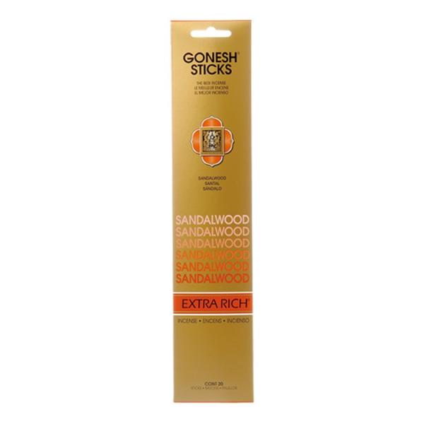 【メール便対応】 お香 スティック GONESH - SANDALWOOD サンダルウッド