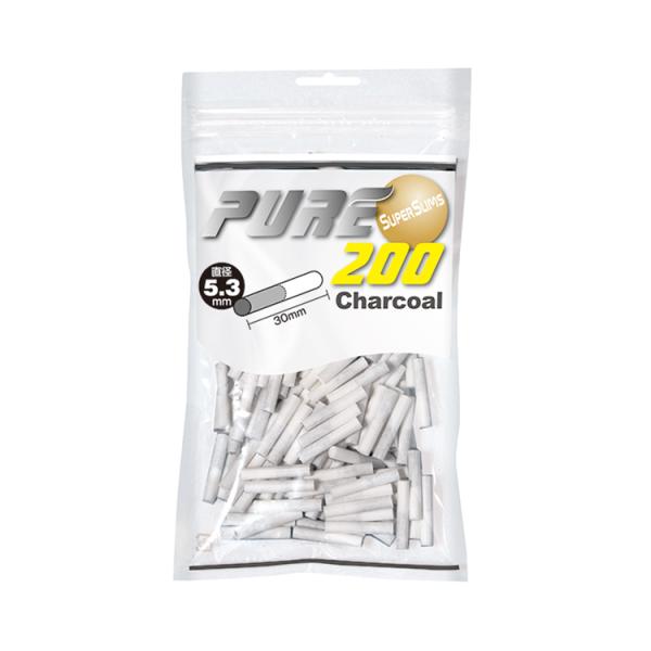 【メール便対応】 PURE スーパースリム チャコールフィルター