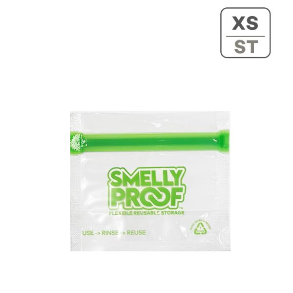 【メール便対応】 防臭ジップバッグ マチ付き Smelly Proof XSサイズ クリア