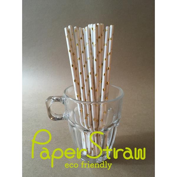 紙ストロー　５０本入り。定形外郵便にて発送します。