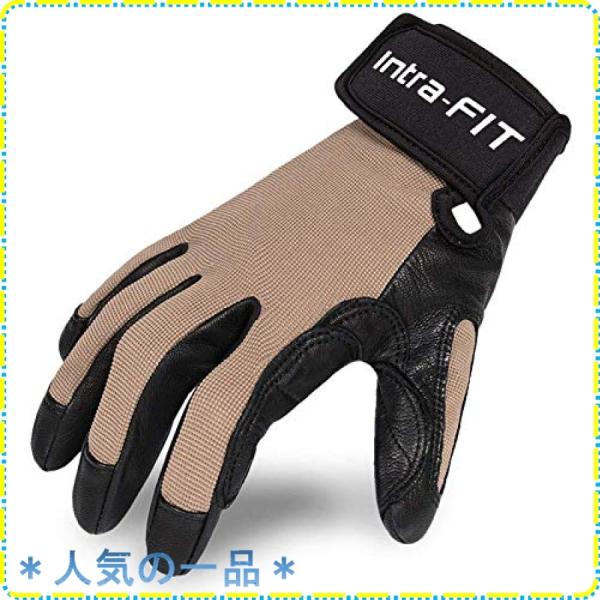 Intra-FIT 作業手袋 クライミング手袋 山羊革 作業用手袋 背抜き手袋 クライミンググローブ レスキュー手袋