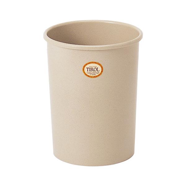 サンコープラスチック ゴミ箱 チロル 中 ベージュ