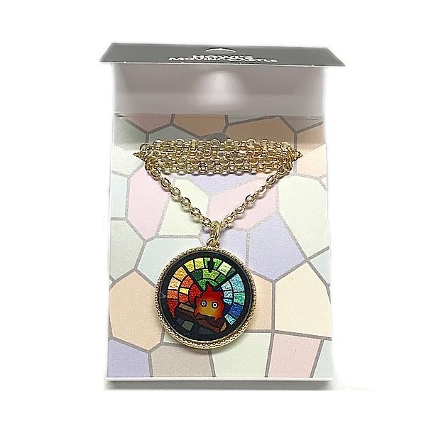 スタジオジブリ ハウルの動く城 ステンドグラスシリーズ ペンダント