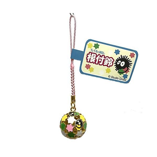 ジブリグッズ 千と千尋の神隠し 根付鈴 ススワタリと金平糖