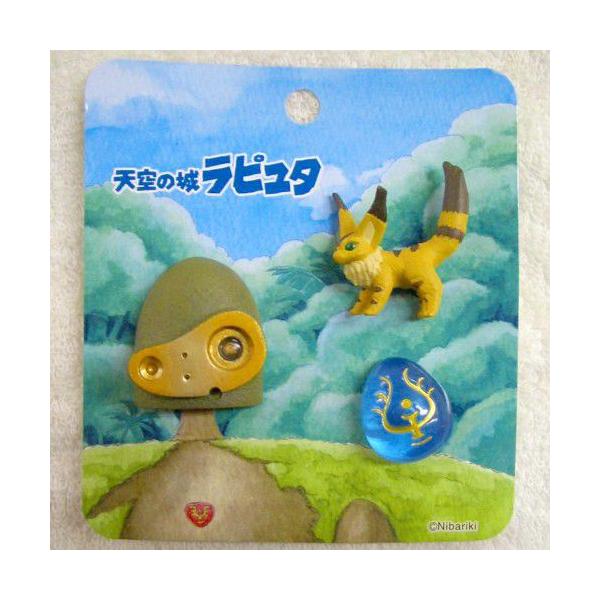 天空の城ラピュタ】 プチマグネットセット/ロボット兵の肩の上で