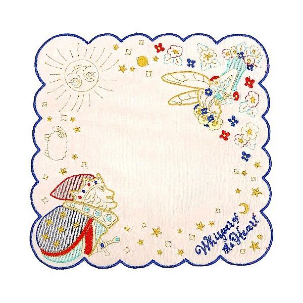 ジブリ グッズ 耳をすませば 刺繍スカラップミニタオル ドワーフ