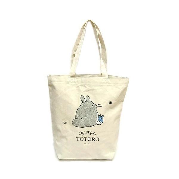 familiar トトロ　トートバッグ　ジブリ となりのトトロ カラートートバッグ あなたトトロっていうのね