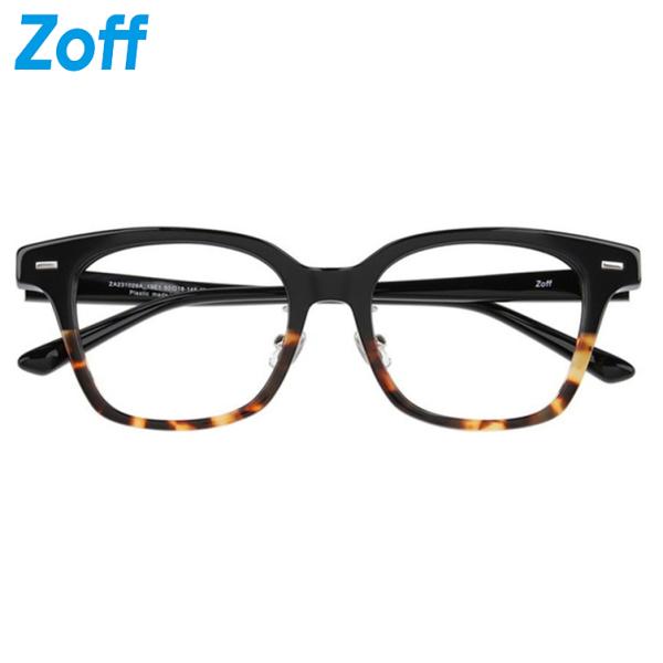 Zoff メガネ ウェリントン 黒縁 伊達 メンズ レディース Zoff メガネ ウェリントン 黒縁 伊達 メンズ レディース