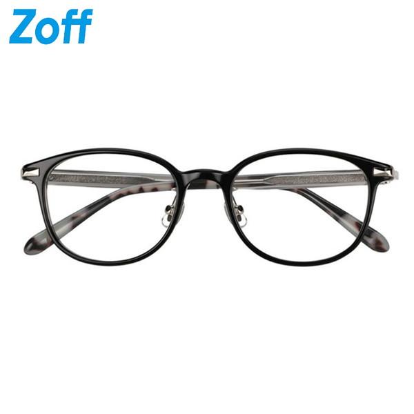 Zoff（ゾフ） メガネ レディース メンズ 伊達メガネ ウェリントン型