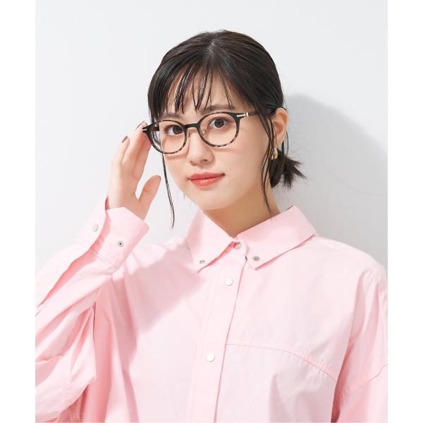 ボストン型 メガネ プラスチックフレーム コンビネーションフレーム Zoff FASHION RUBBER COMBI