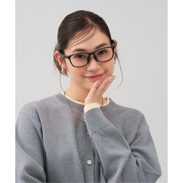 メガネ｜寝転んでも壊れにくいメガネ 耐久性抜群 クッション性 柔らかい スポーツ おうちメガネ 軽量 レンズ交換  ユニセックス ウェリントン型｜Zoff｜Galileo