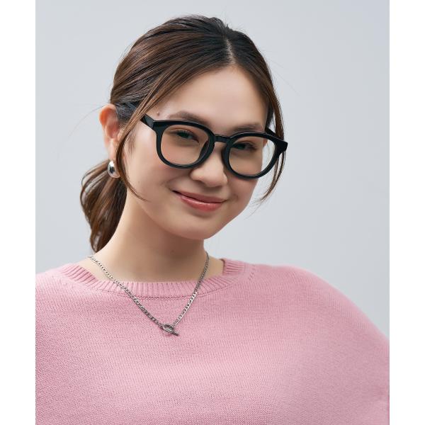 Zoff（ゾフ） クリアレンズ サングラス ｜太縁フレーム 紫外線対策 UV