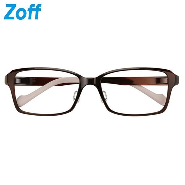 Zoff（ゾフ） メガネ レディース メンズ 伊達メガネ ウェリントン