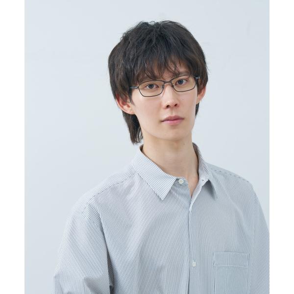 メガネ｜チタン 軽量 メタル 高級感 眼鏡 伊達メガネ 度付きレンズ交換 度あり 度なし メンズ ユニセックス おしゃれ 読書 ビジネス スクエア型STANDARD