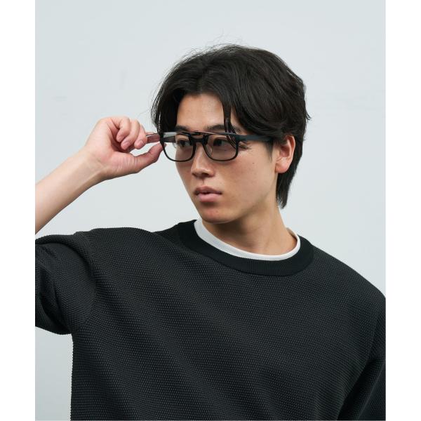 SUNCUTGlasses/UV100%CUT サングラス｜偏光機能 クリップオン メガネの上から 跳ね上げ式 ウェリントン型