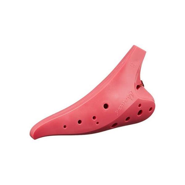 他サイト： オオサワオカリナ i シリーズ プラスチック アルトC調 椿色 PI-AC CAMの商品画像