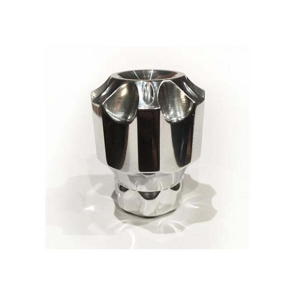 ZONオリジナル パーツ アルミポリッシュ ジョッキー シフトレバーノブ A-type ハーレー バイク パーツ カスタムワークスゾン カスタムパーツ　ライディング時、頻繁にふれる物こそ上質なパーツを。一見シンプルでありながらも、細部にまで...