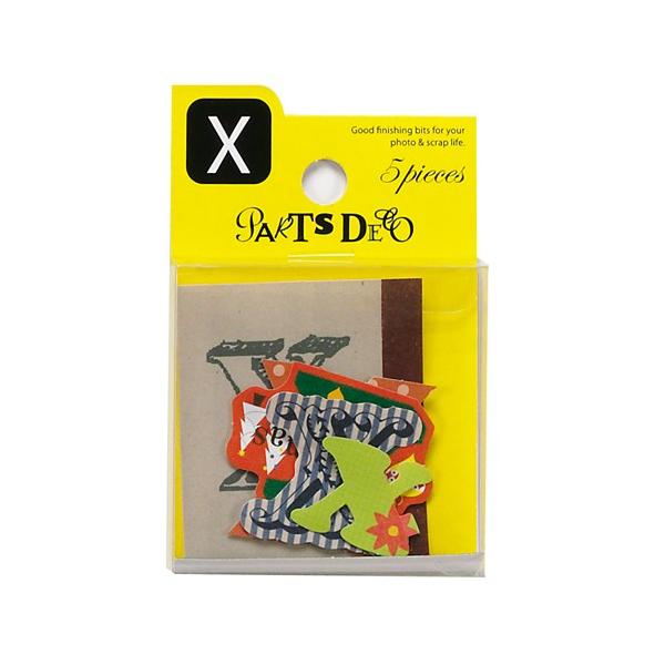 PART�r DECO X �p�[�c�f�R �[�b�g�A���h�P�C ���蕨 �v���[���g �M�t�g  �X�N���b�v�u�b�L���O �y�[�p�[ �A���t�@�x�b�g �~�j�A���o�� �ޗ� [M�� 3/25]