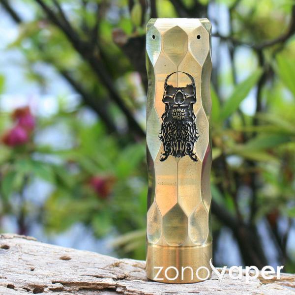 ペコさん専用 Comp LyfeコンプライフCloser Bearded Skull 18650 Brass : 電子