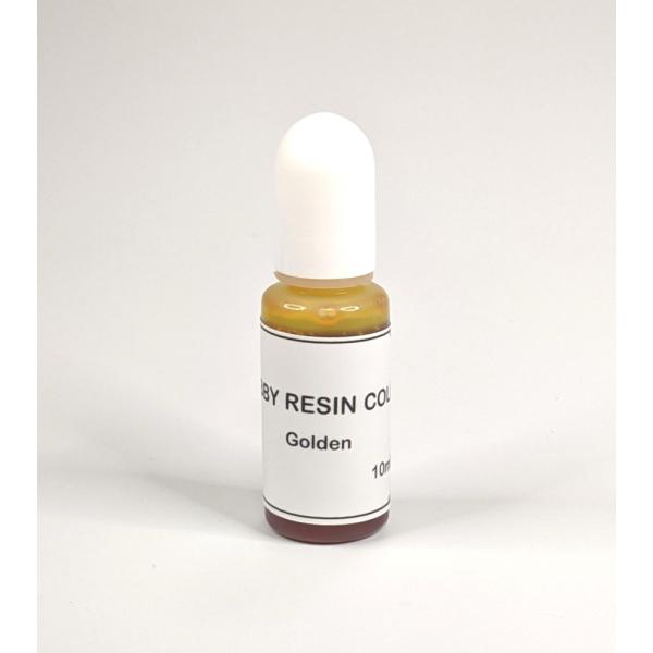 ホビーレジンカラー 10ml （ゴールド） エポキシ樹脂・UVレジン用着色剤