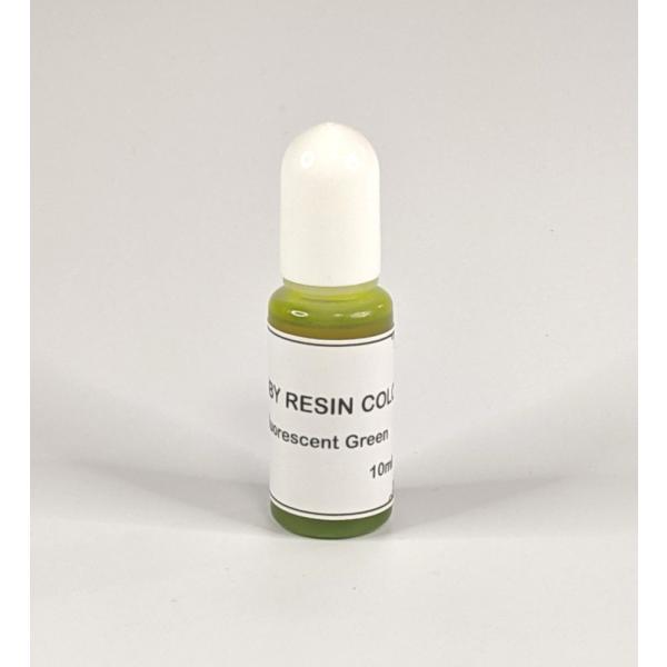 ホビーレジンカラー 10ml （蛍光グリーン） エポキシ樹脂・UVレジン剤