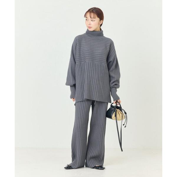 参考価格：7，997円発売時期：2023年09月コンディション：D（傷・汚れあり）傷や汚れがあるが使用には問題ないアイテム：保管上のにおい参考商品名：限定展開　タートルネック リブニット セットアップ（ニット/ワイドパンツ）参考品番：134...