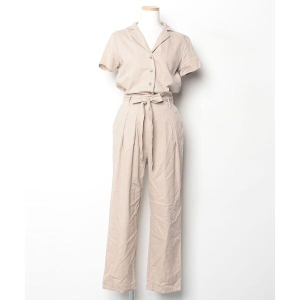 『タイムセール実施中』参考価格：6，930円発売時期：2021年05月コンディション：A（使用感なし）数回使用した程度で使用感が感じられないアイテム付属品：ベルト参考商品名：【WEB限定】オープンカラージャンプスーツ参考品番：711627Z...