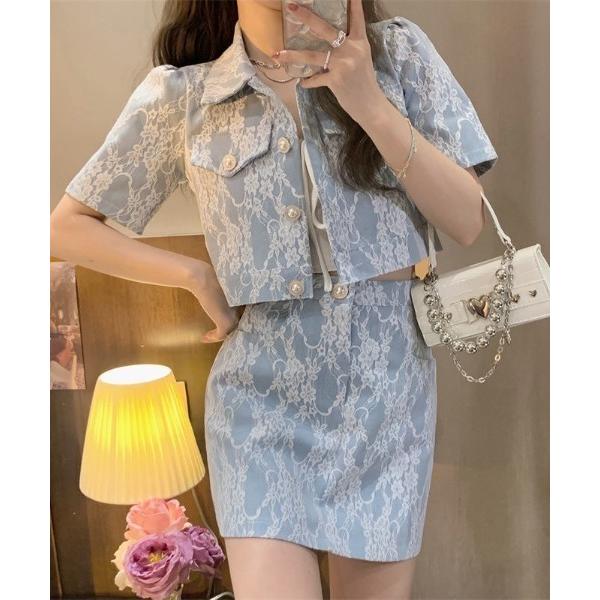 『セール実施中』参考価格：4，774円発売時期：2023年08月コンディション：B（目立つ使用感なし）使用感が少ない、または気にならないアイテム後身頃：汚れ参考商品名：セットアップ 　配色レースカーディガン＋スカート参考品番：S423231...