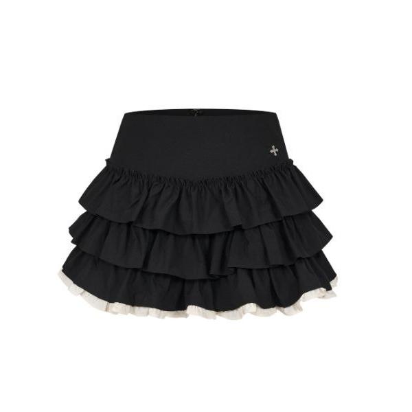 スカート Charm Frill Culotte Mini Skirt
