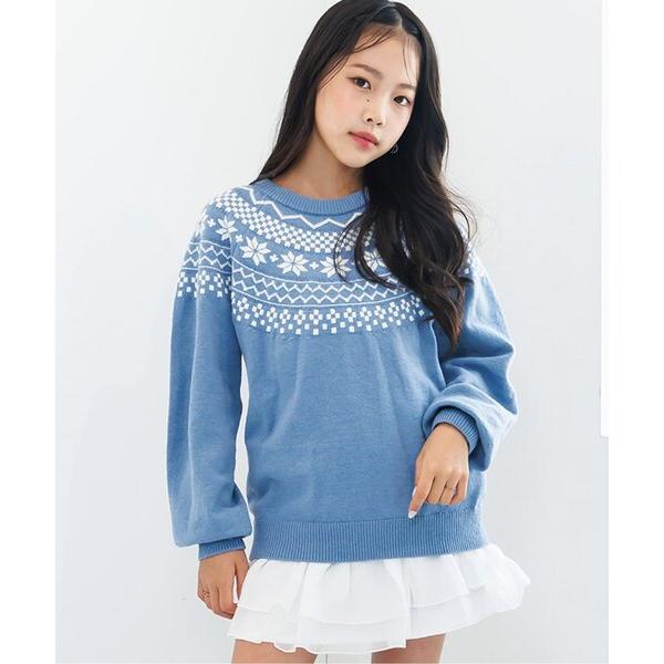 ZOZO問い合わせ番号:101020995ショップ:F.O.Online Store，エフオーオンラインストアブランド:algy，アルジー商品名:ノルディックニットカテゴリ:トップス>ニット/セーターブランド品番:G513065素材:...