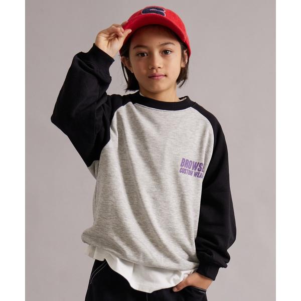 ZOZO問い合わせ番号:101060086ショップ:pairmanon，ペアマノンブランド:PAIRMANON STREET，ペアマノンストリート商品名:裏毛 ラグラン ロゴプリント スウェット トレーナー【PAIRMANON STREET...