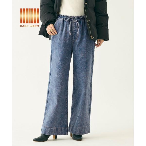 ZOZO問い合わせ番号:101092666ショップ:coca，コカブランド:coca（coca），コカ商品名:【DAILY WARM】裏起毛デニムイージーパンツカテゴリ:パンツ>デニムパンツブランド品番:26-250326003-16...