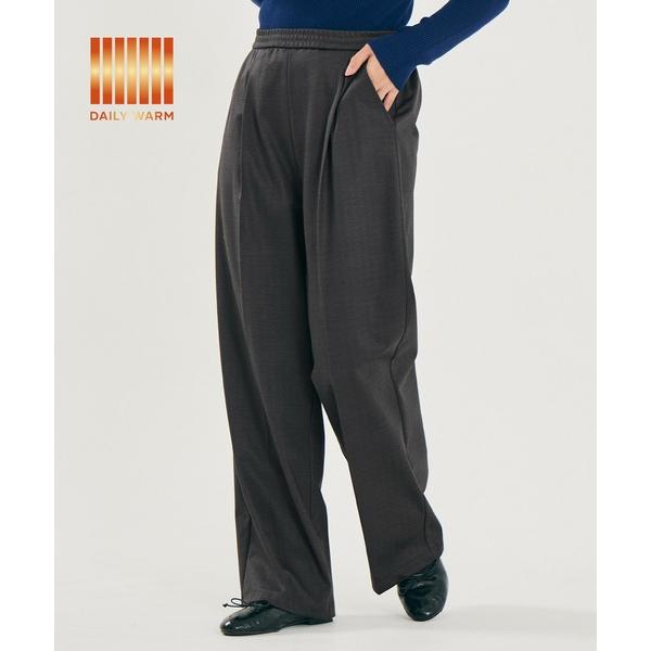 ZOZO問い合わせ番号:101092700ショップ:coca，コカブランド:coca（coca），コカ商品名:【DAILY WARM】カットジャカード裏起毛ワイドパンツカテゴリ:パンツ>その他パンツブランド品番:36-25082600...