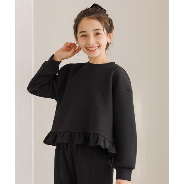 『セール実施中』ZOZO問い合わせ番号:101092718ショップ:coca，コカブランド:coca（coca），コカ商品名:キッズ ソフトスウェットフリルトップスカテゴリ:トップス>スウェットブランド品番:46-250821201-...