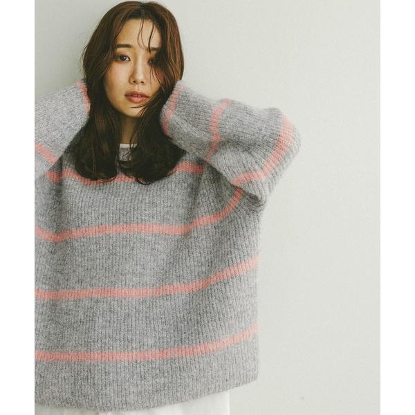 『セール実施中』ZOZO問い合わせ番号:101132297ショップ:GLOBAL WORK，グローバルワークブランド:GLOBAL WORK，グローバルワーク商品名:モヘヤタッチボーダープルオーバー/581173カテゴリ:トップス>ニ...