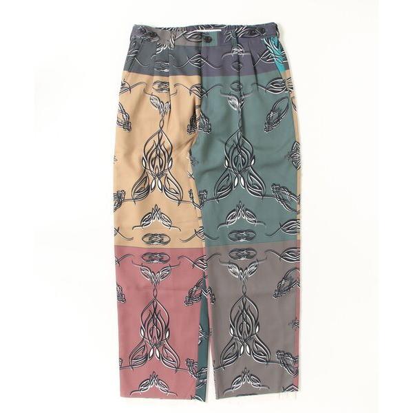 チノパン Children of the discordance / PERSONAL DATA PRINT TROUSERS / COTDPT-321E メンズ レディース