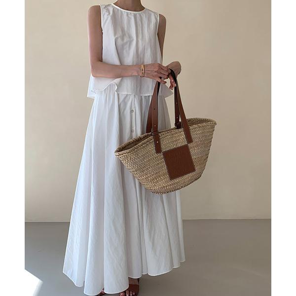 参考価格：5，980円発売時期：2025年04月コンディション：A（使用感なし）数回使用した程度で使用感が感じられないアイテム参考商品名：セットアップ ノースリーブブラウス＆フレアロングスカート参考品番：GIZ25S064【商品に関する注意...