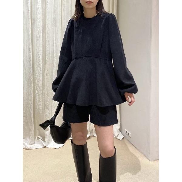 ZOZO問い合わせ番号:101176133ショップ:STYLEMIXER，スタイルミキサーブランド:STYLEMIXER，スタイルミキサー商品名:コーデュロイペプラムショートオールインワンカテゴリ:オールインワン・サロペット>つなぎ/...