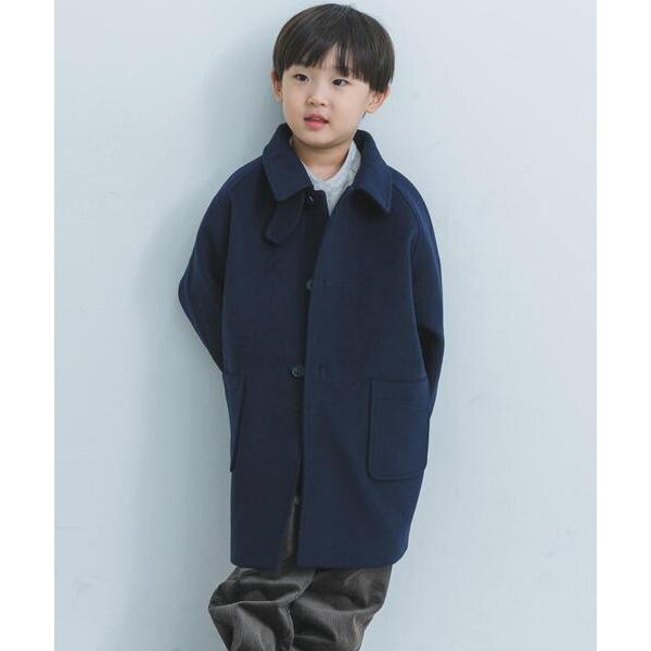 ZOZO問い合わせ番号:101176192ショップ:URBAN RESEARCH DOORS，アーバン リサーチ ドアーズブランド:URBAN RESEARCH DOORS，アーバンリサーチドアーズ商品名:ステンカラーウール混コート(KID...