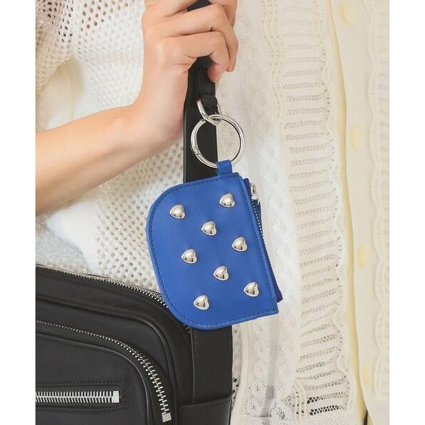 ポーチ 「別注」Casselini / ハート スタッズ コインケース レディース