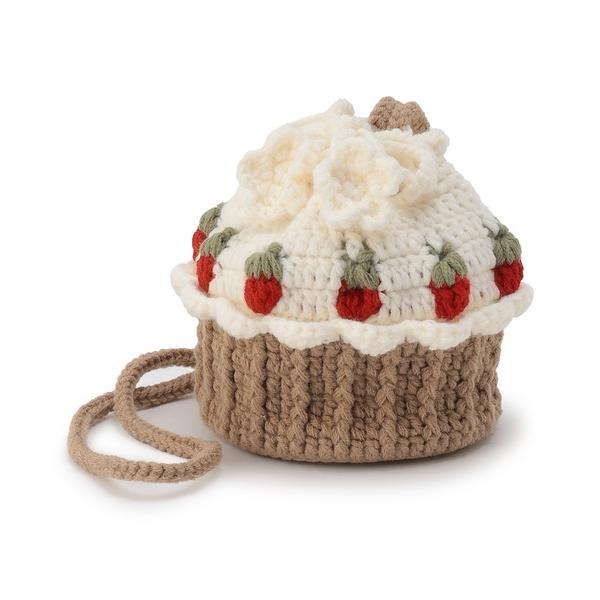 『セール実施中』ZOZO問い合わせ番号:101193019ショップ:petit main，プティマインブランド:petit main，プティマイン商品名:ニットケーキポシェットカテゴリ:バッグ>ショルダーバッグブランド品番:96544...