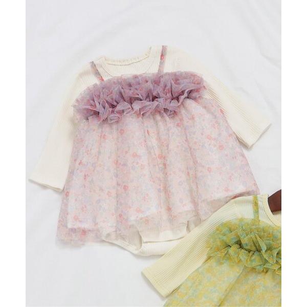 ※このアイテムは返品・交換対象外商品です。ZOZO問い合わせ番号:101200460ショップ:F.O.Online Store，エフオーオンラインストアブランド:apres les cours，アプレレクール商品名:花柄ボリュームチュールカ...