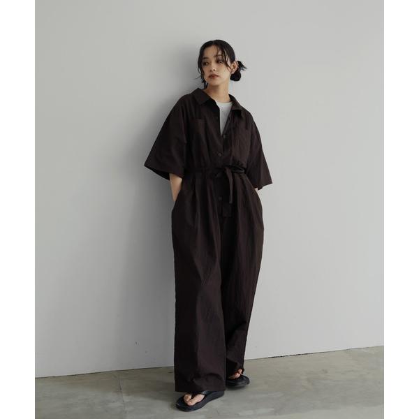 『タイムセール実施中』参考価格：7，480円発売時期：2025年05月コンディション：B（目立つ使用感なし）使用感が少ない、または気にならないアイテム前身頃：ほつれ参考商品名：ハーフスリーブジャンプスーツ参考品番：234-316F3643h...