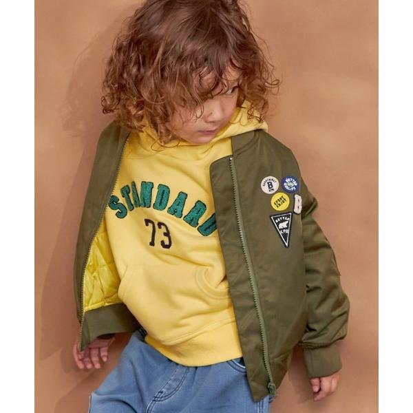 ZOZO問い合わせ番号:101233768ショップ:KP，ケーピーブランド:KP BOY，ケーピーボーイ商品名:MA-1風 ポリエステルツイル ジャケットカテゴリ:ジャケット/アウター>MA-1ブランド品番:4554306素材:表地：...