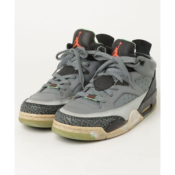 「NIKE」 ハイカットスニーカー 28.5cm グレー メンズ