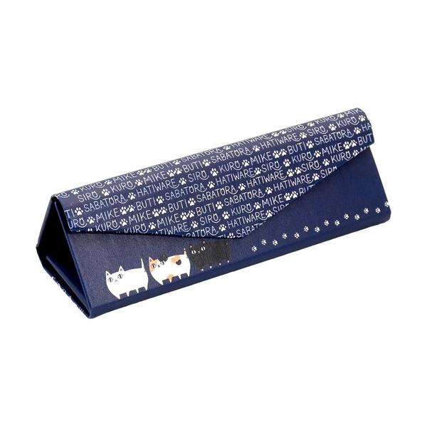 ZOZO問い合わせ番号:101275506ショップ:Rora，ローラブランド:BACKYARD FAMILY，バックヤードファミリー商品名:猫三兄弟 折りたたみメガネケースカテゴリ:ファッション雑貨>メガネブランド品番:nomcase...